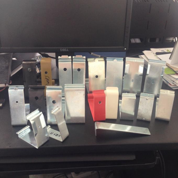 V Shape Anodized Carbon Steel Metal Crate Spring Clips For Plywood Box C057 3