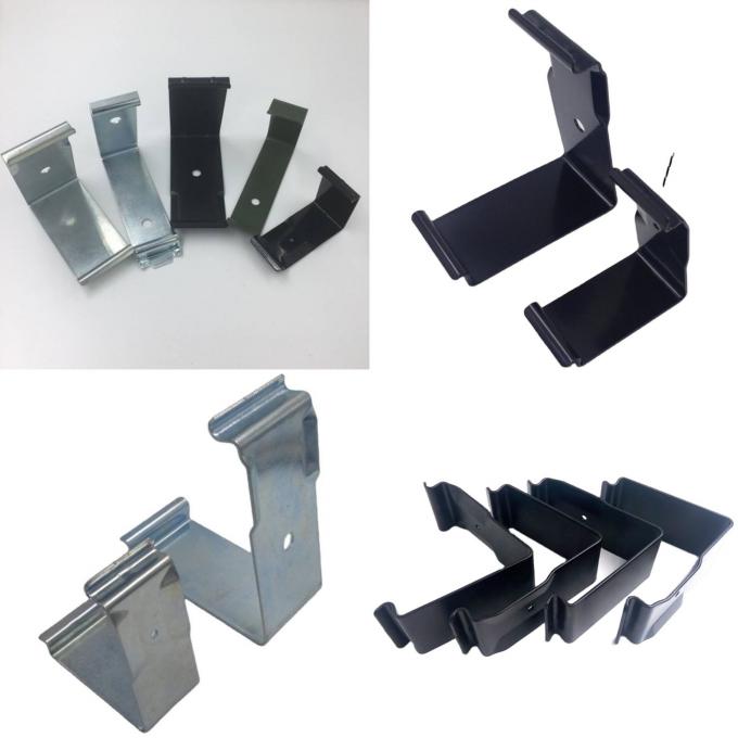 V Shape Anodized Carbon Steel Metal Crate Spring Clips For Plywood Box C057 1